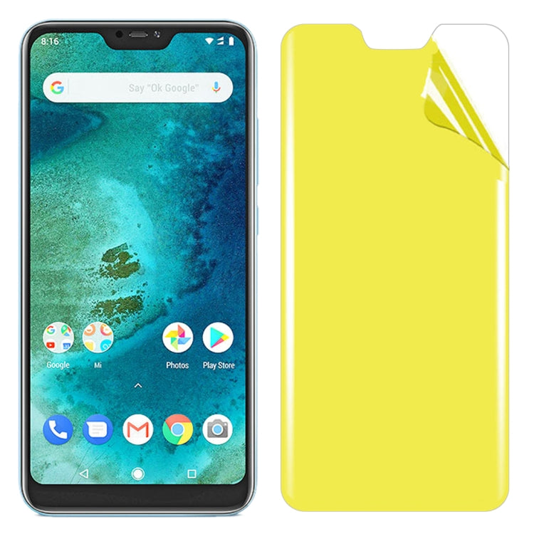For Xiaomi Redmi 6 Pro / Mi A2 lite Soft TPU Full Coverage Front Screen Protector