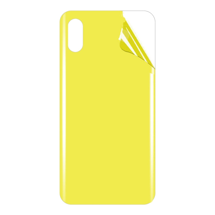 25 PCS For iPhone XS Max Soft TPU Full Coverage Back Screen Protector