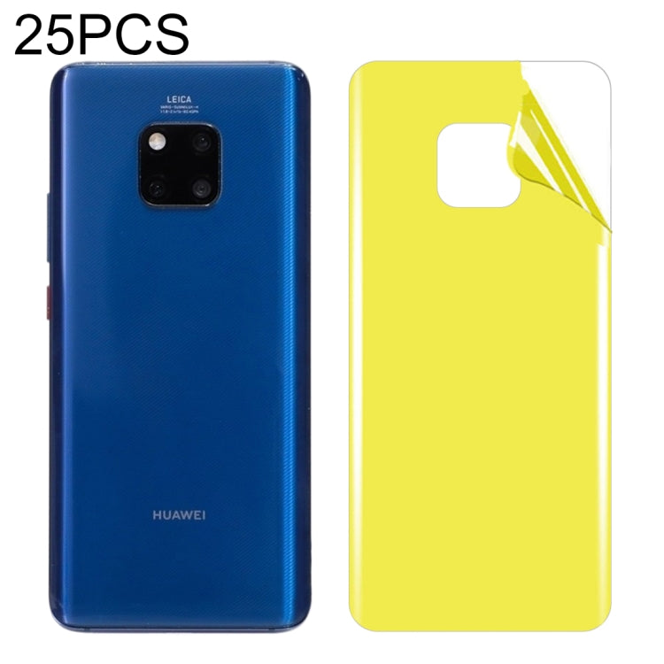 25 PCS For Huawei Mate 20 Pro Soft TPU Full Coverage Back Screen Protector