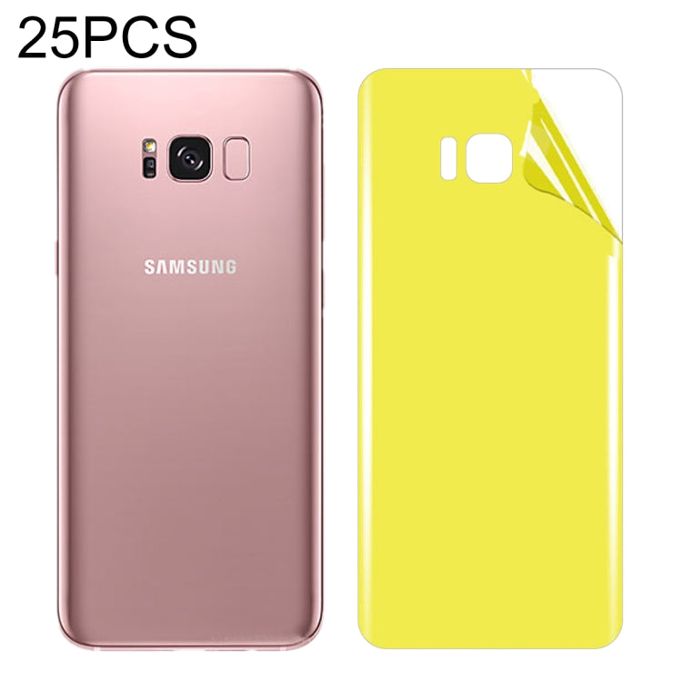 25 PCS For Galaxy S8 Plus Soft TPU Full Coverage Back Screen Protector
