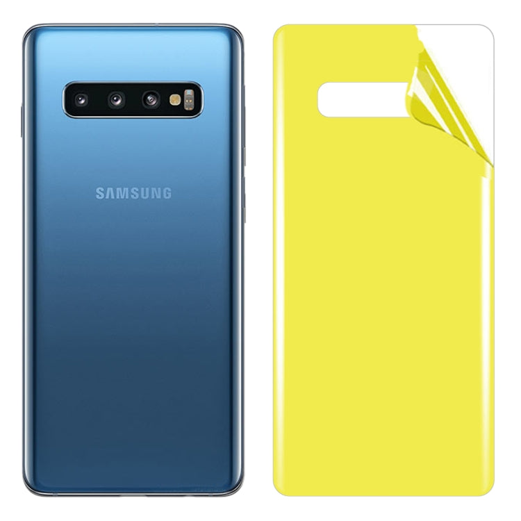 For Galaxy S10 Soft TPU Full Coverage Back Screen Protector