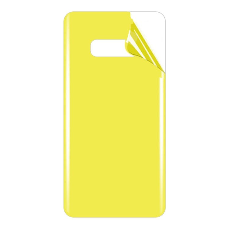 For Galaxy S10e Soft TPU Full Coverage Back Screen Protector