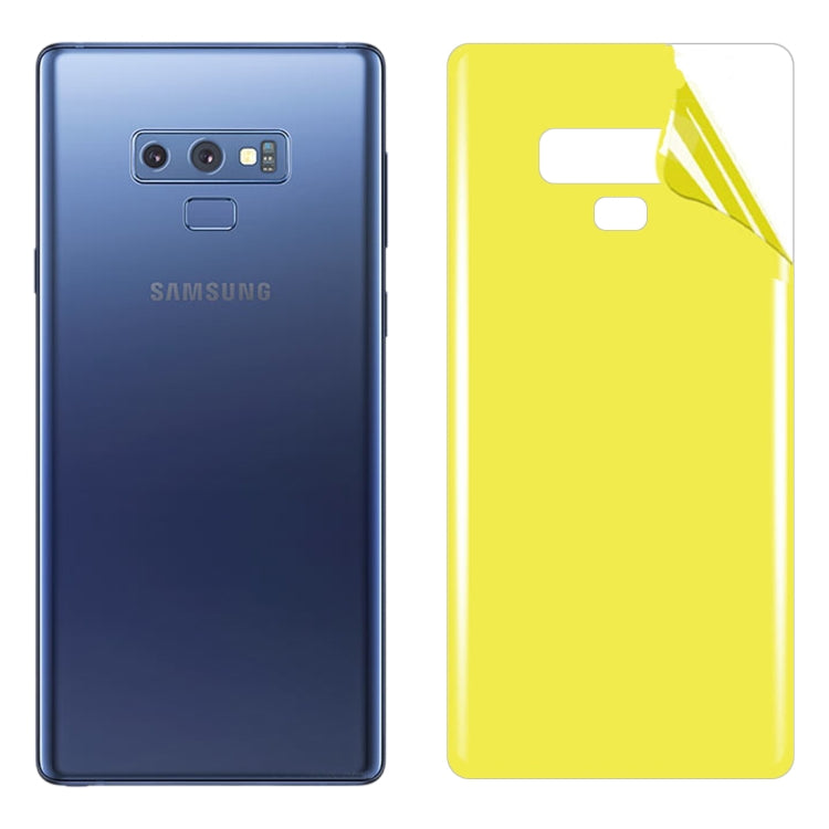 For Galaxy Note 9 Soft TPU Full Coverage Back Screen Protector