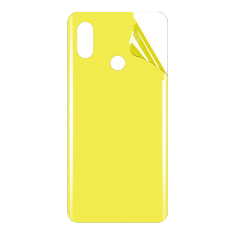 25 PCS For Xiaomi Mi 8 Soft TPU Full Coverage Back Screen Protector