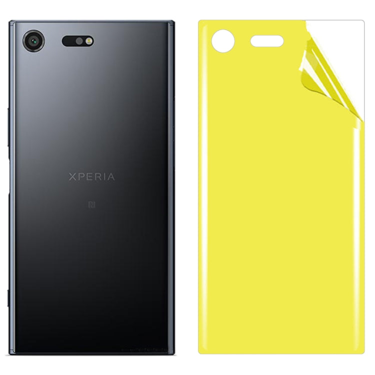 For Sony Xperia XZ Premium Soft TPU Full Coverage Back Screen Protector