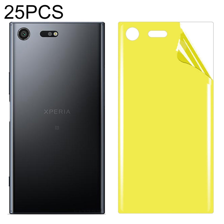 25 PCS For Sony Xperia XZ Premium Soft TPU Full Coverage Back Screen Protector