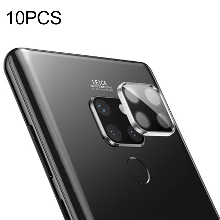 10 PCS Titanium Alloy Metal Camera Lens Protector Tempered Glass Film for Huawei Mate 20