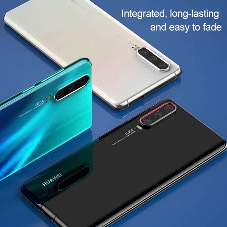 10 PCS Titanium Alloy Metal Camera Lens Protector Tempered Glass Film for Huawei P30