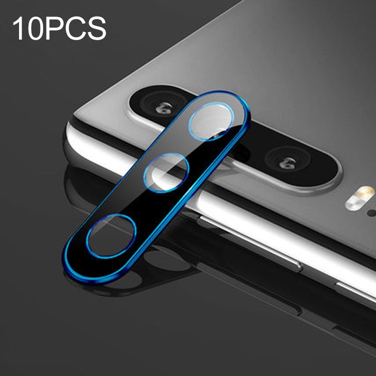 10 PCS Titanium Alloy Metal Camera Lens Protector Tempered Glass Film for Huawei P30