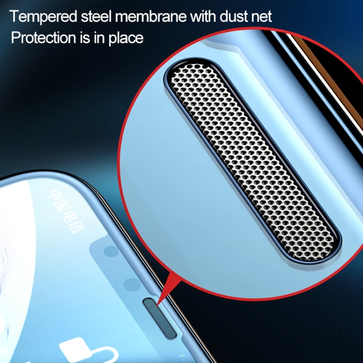 For iPhone XS / X Titanium Alloy Edge Full Coverage Front + Back Tempered Glass Screen Protector