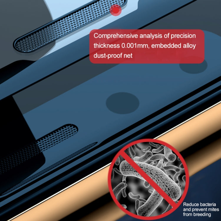 For iPhone XS / X Titanium Alloy Edge Full Coverage Front + Back Tempered Glass Screen Protector