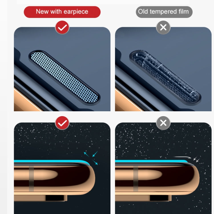 For iPhone XS / X Titanium Alloy Edge Full Coverage Front + Back Tempered Glass Screen Protector