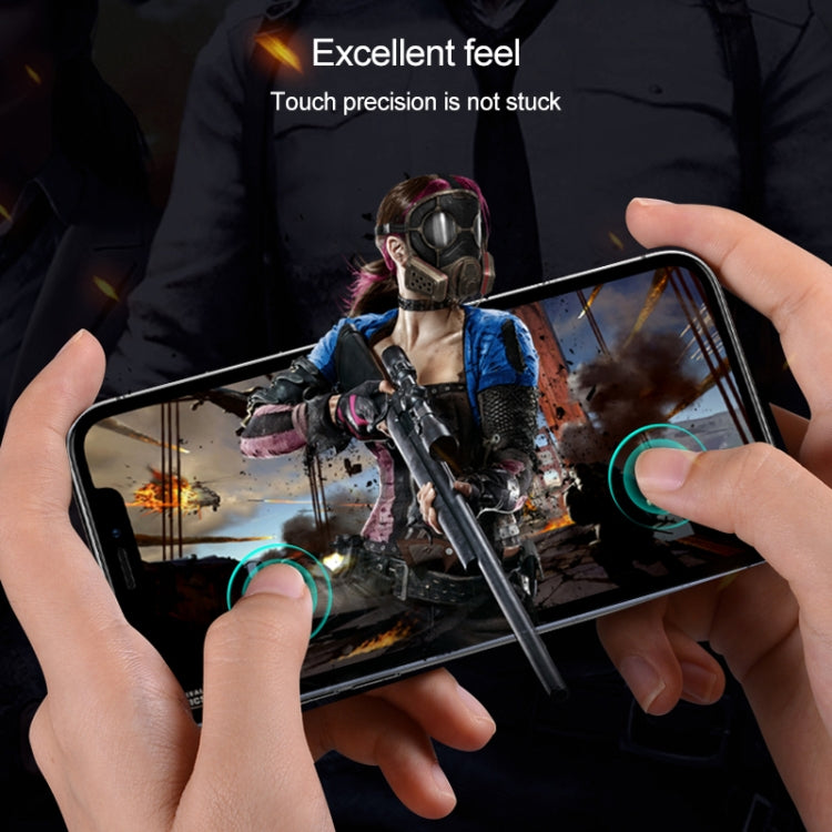 For iPhone XR 25pcs Titanium Alloy Metal Edge Full Coverage Back Tempered Glass Screen Protector
