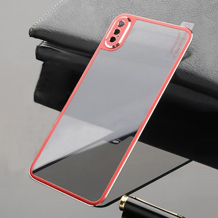 For iPhone XS / X Titanium Alloy Metal Edge Full Coverage Back Tempered Glass Screen Protector