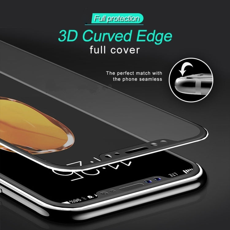 For iPhone XS Max Titanium Alloy Metal Edge Full Coverage Back Tempered Glass Screen Protector