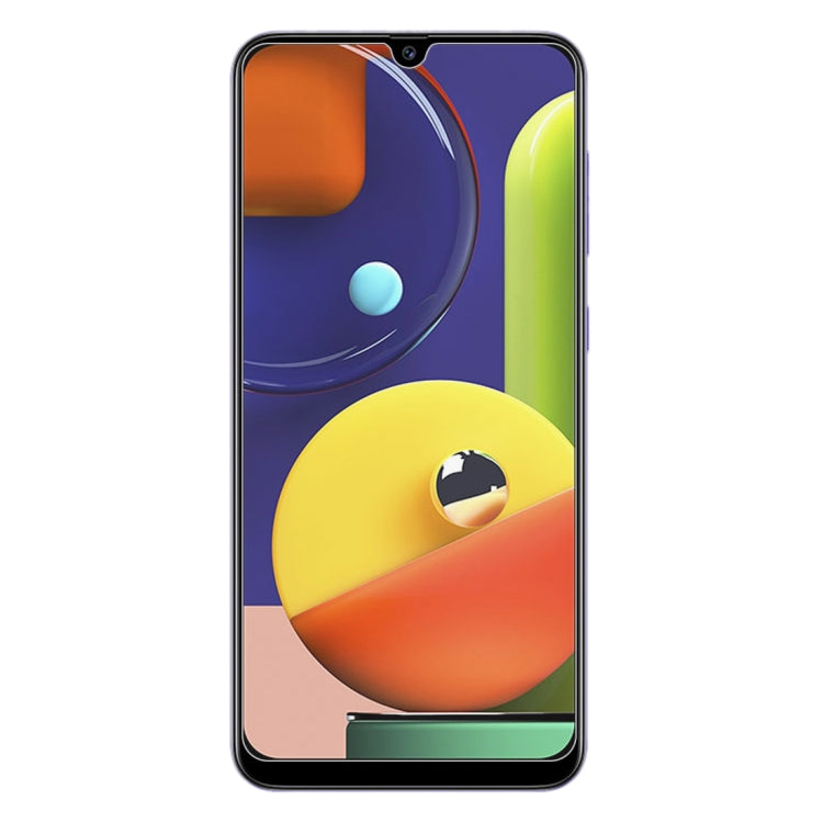 50 PCS For Galaxy A50s 2.5D Non-Full Screen Tempered Glass Film