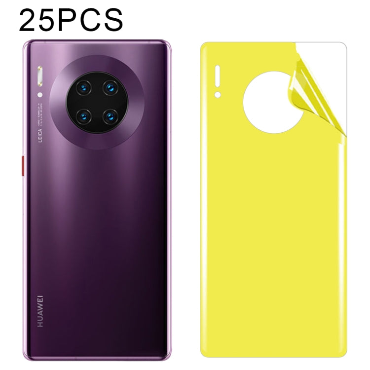 25 PCS For Huawei Mate 30 Pro Soft TPU Full Coverage Back Screen Protector