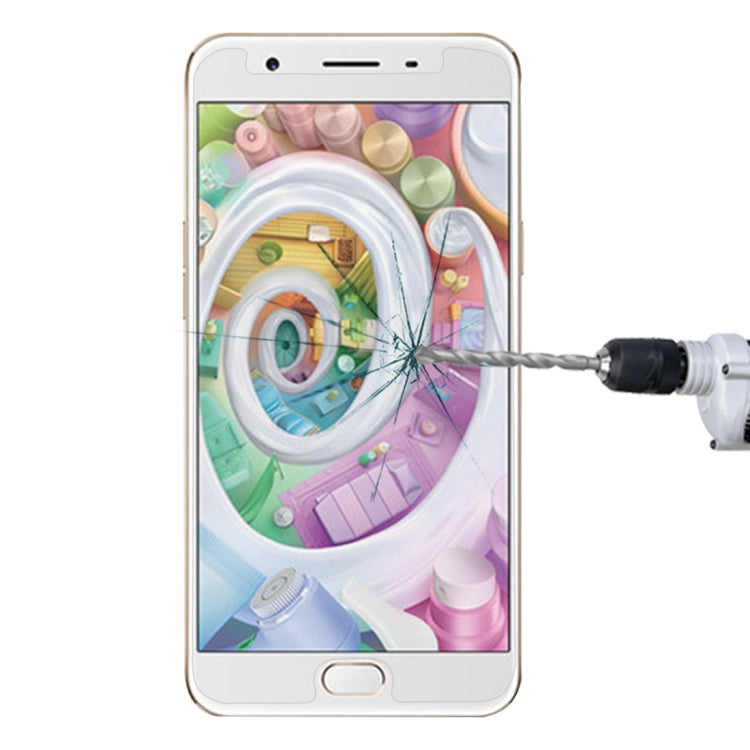 For OPPO F1s 0.26mm 9H Surface Hardness 2.5D Explosion-proof Tempered Glass Screen Film
