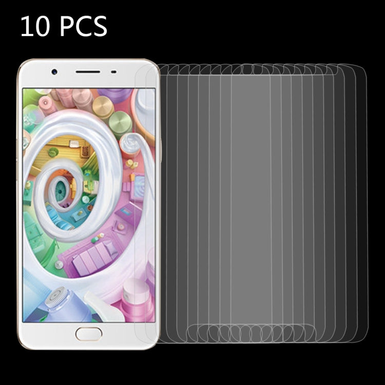 10 PCS for Oppo F1s 0.26mm 9H Surface Hardness 2.5D Explosion-proof Tempered Glass Screen Film