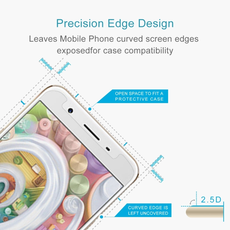 10 PCS for Oppo F1s 0.26mm 9H Surface Hardness 2.5D Explosion-proof Tempered Glass Screen Film