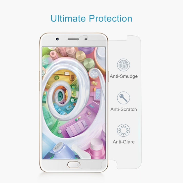 10 PCS for Oppo F1s 0.26mm 9H Surface Hardness 2.5D Explosion-proof Tempered Glass Screen Film