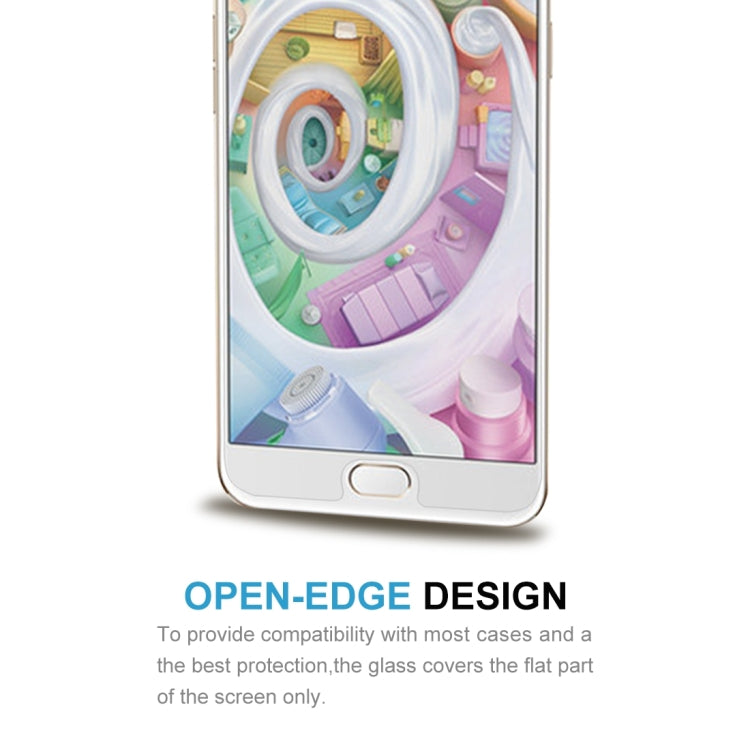50 PCS for Oppo F1s 0.26mm 9H Surface Hardness 2.5D Explosion-proof Tempered Glass Screen Film, No Retail Package