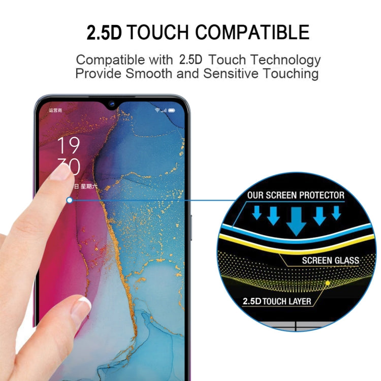 For OPPO Reno 3 / Reno3 Youth 9H 2.5D Full Screen Tempered Glass Film