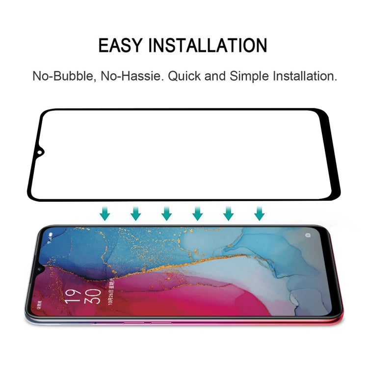 For OPPO Reno 3 / Reno3 Youth 9H 2.5D Full Screen Tempered Glass Film