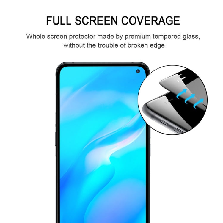 For Vivo X30 Full Glue Full Cover Screen Protector Tempered Glass Film