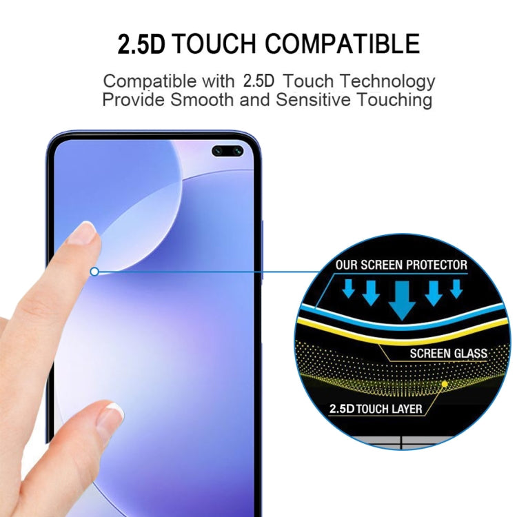For Xiaomi Redmi K30 Full Glue Full Cover Screen Protector Tempered Glass Film