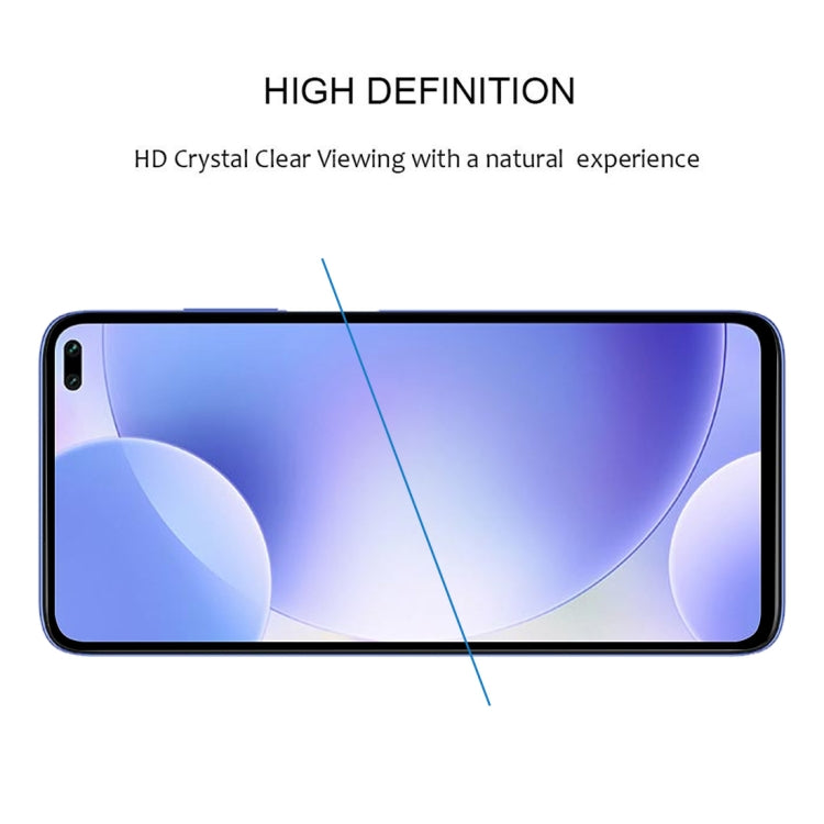 25 PCS For Xiaomi Redmi K30 Full Glue Full Cover Screen Protector Tempered Glass Film