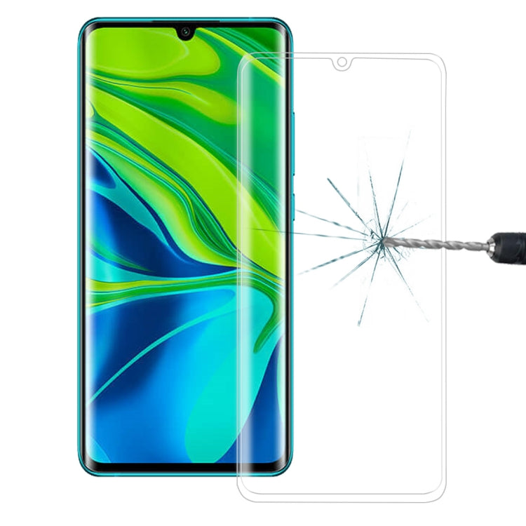 It is suitable for xiaomi CC9 Pro 3D tempered glass film with plastic curved edge and full screen