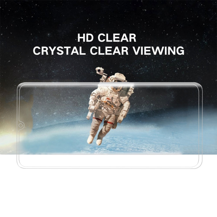 It is suitable for xiaomi CC9 Pro 3D tempered glass film with plastic curved edge and full screen