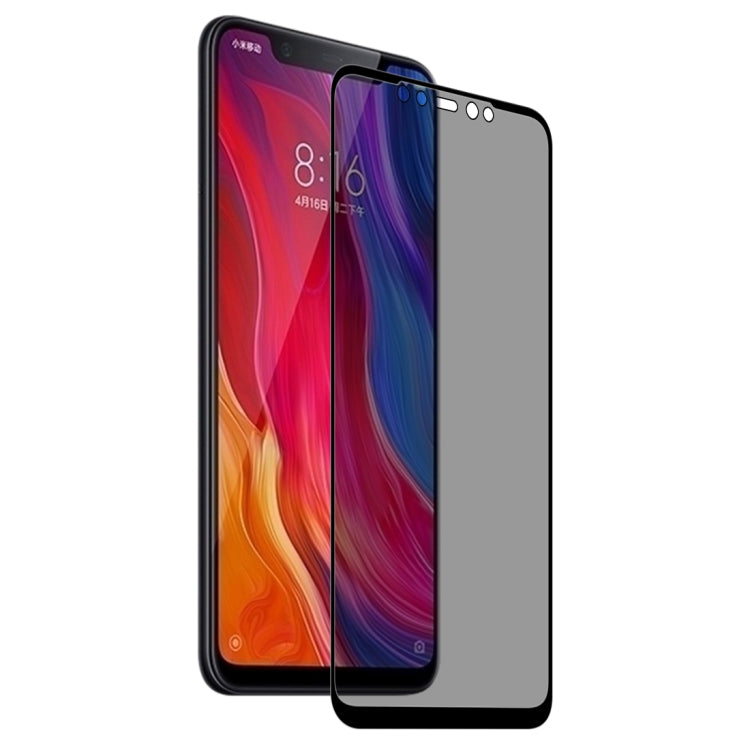 Full Cover Anti-spy Tempered Glass Film for Xiaomi Mi 8