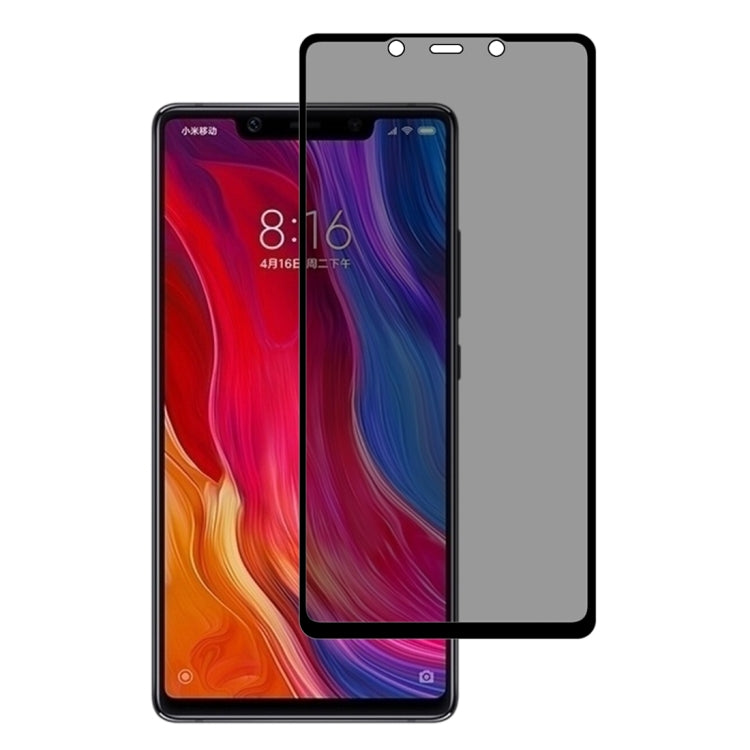 Full Cover Anti-spy Tempered Glass Film for Xiaomi Mi 8 SE