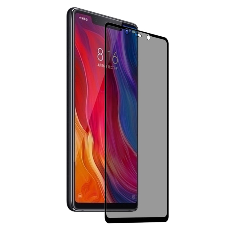 Full Cover Anti-spy Tempered Glass Film for Xiaomi Mi 8 SE
