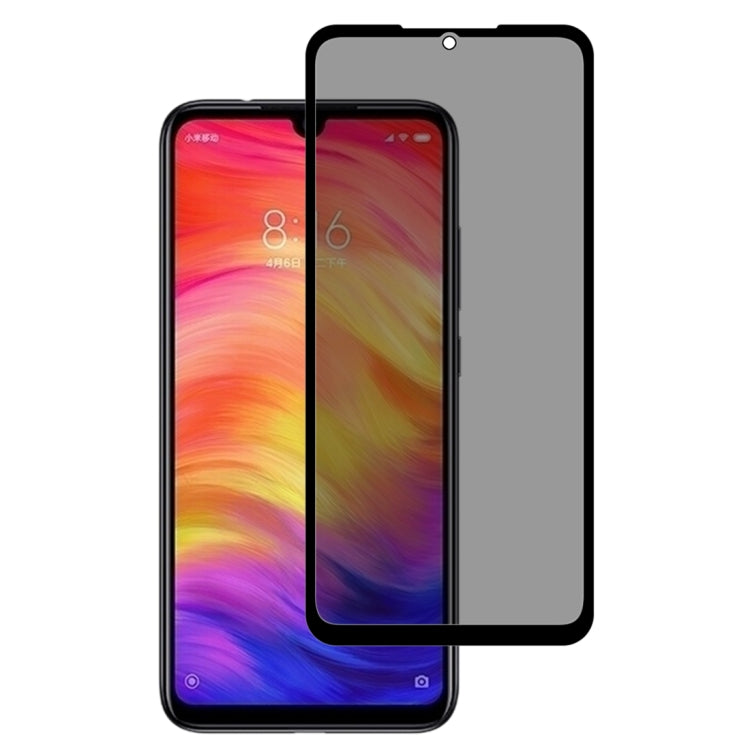 Full Cover Anti-spy Tempered Glass Film for Xiaomi Redmi Note 7 Pro