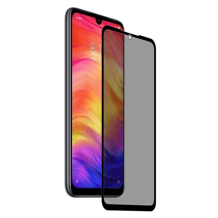 Full Cover Anti-spy Tempered Glass Film for Xiaomi Redmi Note 7 Pro