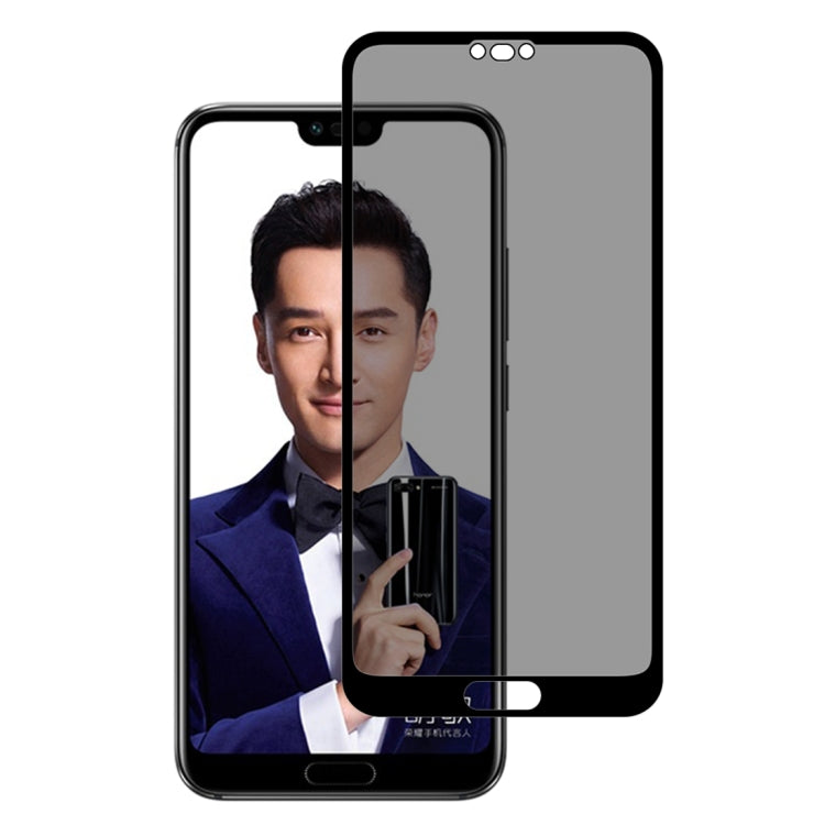 Full Cover Anti-spy Tempered Glass Film for Huawei  Honor 10