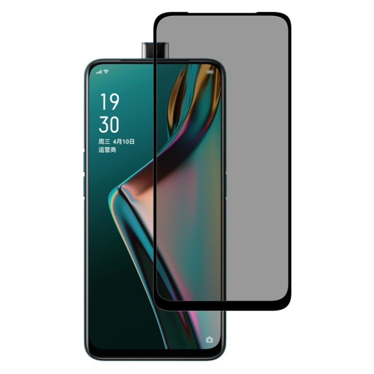 Full Cover Anti-spy Tempered Glass Film for OPPO K3