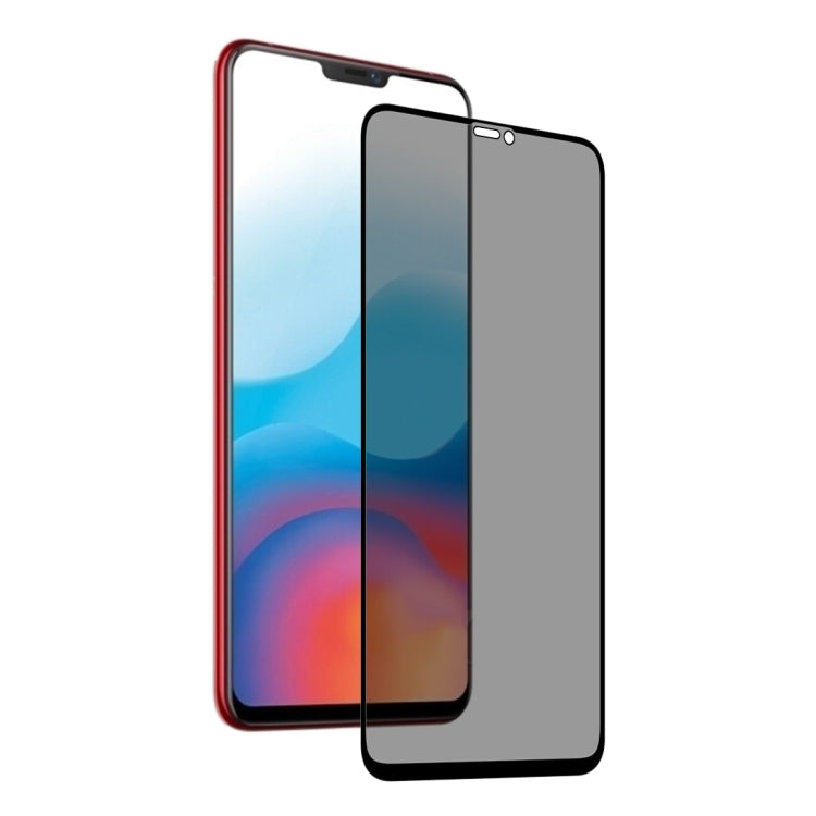 Full Cover Anti-spy Tempered Glass Film for Vivo X21 & X21i