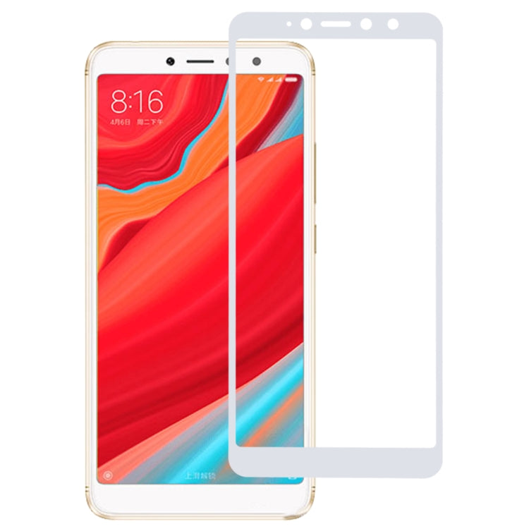 0.26mm 9H 2.5D Anti-scratch Silk-screen Tempered Glass Full Screen Film for Xiaomi Redmi S2