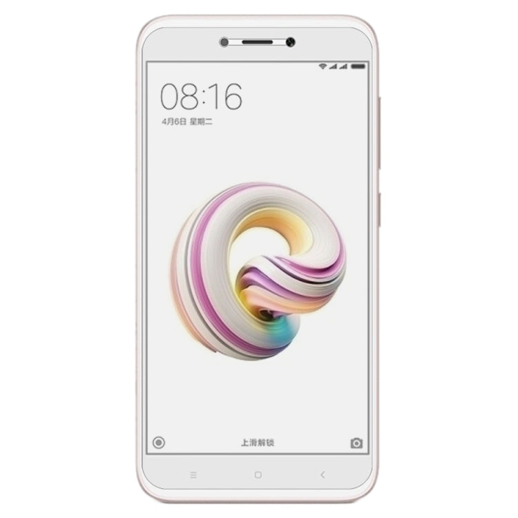 2 PCS for Xiaomi Redmi 5A 0.26mm 9H Surface Hardness 2.5D Curved Edge Tempered Glass Screen Protector