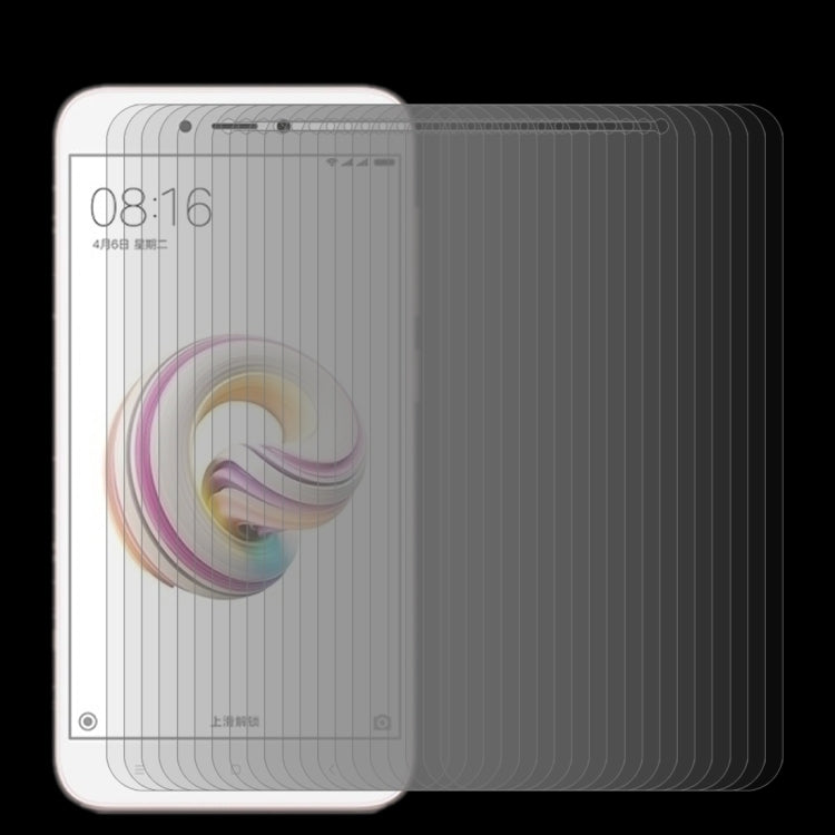 100 PCS for Xiaomi Redmi 5A 0.26mm 9H Surface Hardness 2.5D Curved Edge Tempered Glass Screen Protector