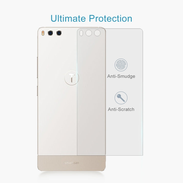 2 PCS for  Smartisan Nut Pro 0.26mm 9H Surface Hardness 2.5D Curved Edge Tempered Glass Back Screen Protector