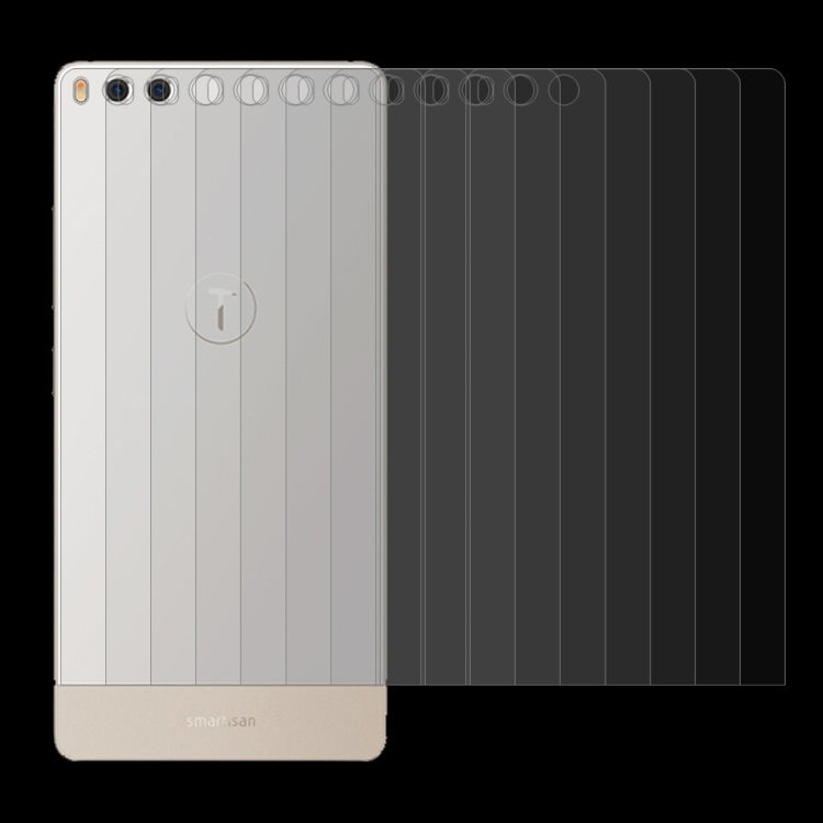 10 PCS for  Smartisan Nut Pro 0.26mm 9H Surface Hardness 2.5D Curved Edge Tempered Glass Back Screen Protector