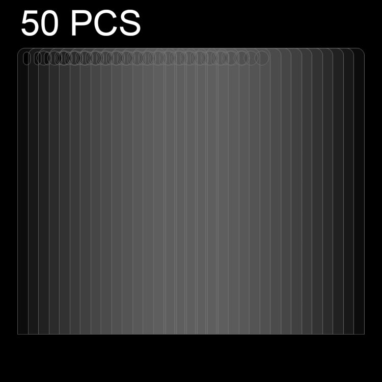 50 PCS for  Smartisan Nut Pro 0.26mm 9H Surface Hardness 2.5D Curved Edge Tempered Glass Back Screen Protector
