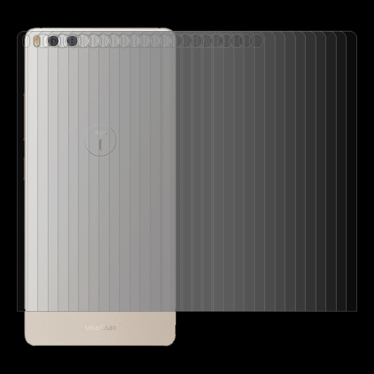 100 PCS for  Smartisan Nut Pro 0.26mm 9H Surface Hardness 2.5D Curved Edge Tempered Glass Back Screen Protector