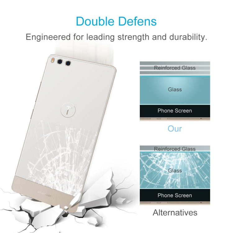 Smartisan Nut Pro 0.26mm 9H Surface Hardness 2.5D Curved Edge Tempered Glass Back Screen Protector