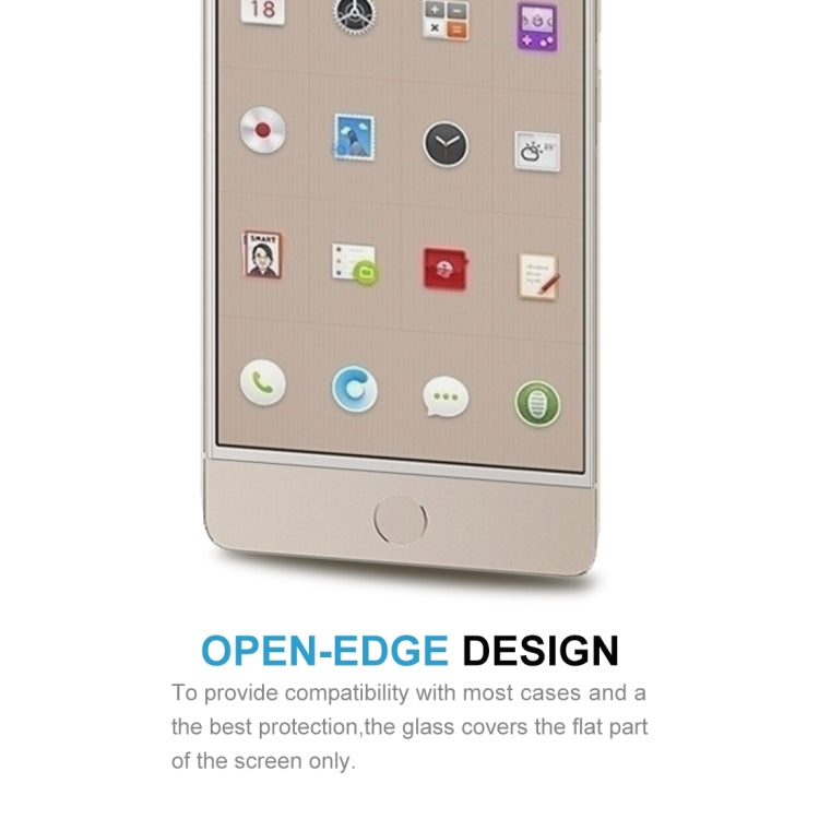 2 PCS Smartisan Nut Pro 0.26mm 9H Surface Hardness 2.5D Curved Edge Tempered Glass Front Screen Protector